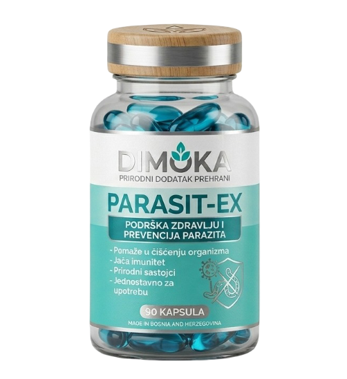 Dimoka biljne kapsule — originalno pakovanje suplemenata za podršku organizmu